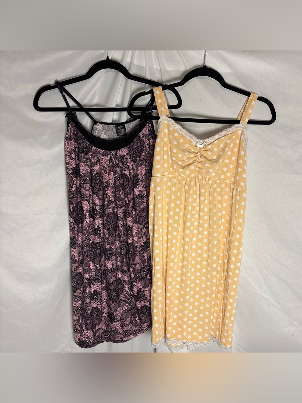 WOMEN’S SIZE LARGE SLIP DRESS BUNDLE 2 SLIPS FOR $15